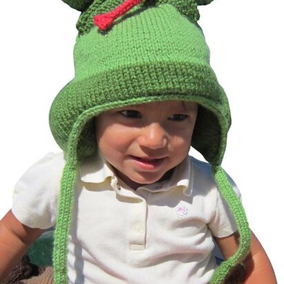 ROFL Ear Flap Frog Hat