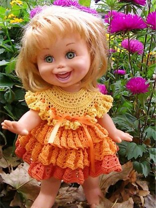 Pumpkin for Baby Face doll