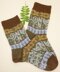 Cats in the Garden Socks