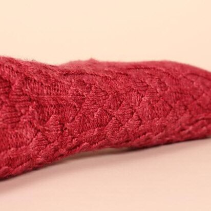 Dowager's prize diamonds - knitting pattern