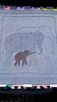 Bebe Babar blanket