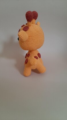 Crochet the Little Giraffe pattern, Amigurumi pattern, Crochet Animals