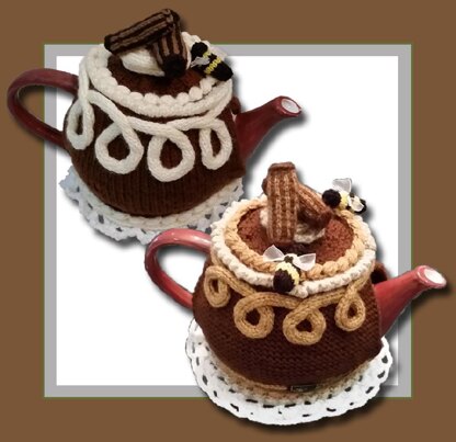 Chocolate Cake Tea Cosy