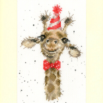 Bothy Threads I'm Just Here For The Cake by Hannah Dale Cross Stitch Kit - 10 x 16cm