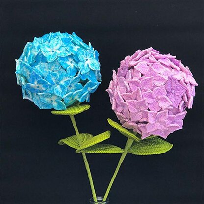 Crochet Hydrangea Pattern