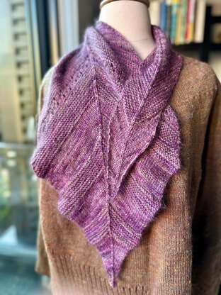 Autumn Twilight Shawlette