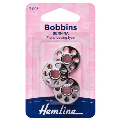 Hemline Metal Bobbin: Bernina - 7 Hole