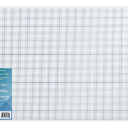 EZ International 12" X 18" Gridded Plastic Template