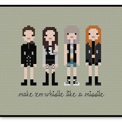 BLACKPINK - Whistle - PDF Cross Stitch Pattern