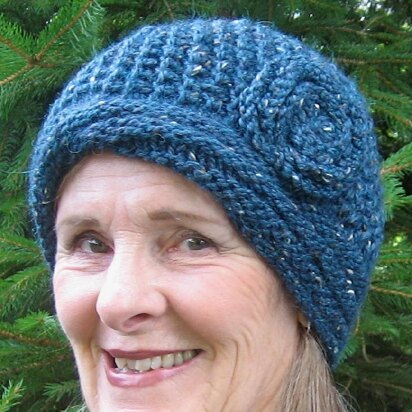 Twist & Turn-The Cloche - knitting pattern