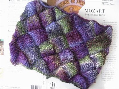 Athena Entrelac Cowl