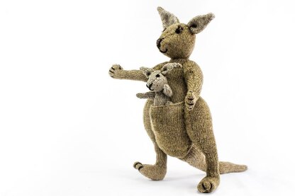 Australian Kangaroo and Joey