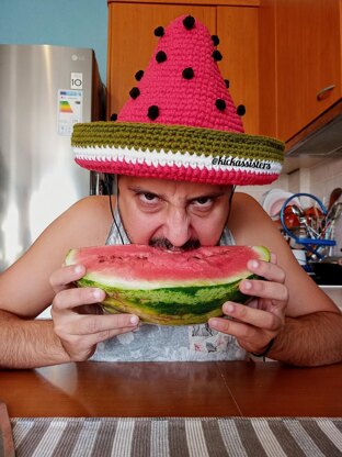 Watermelon sombrero