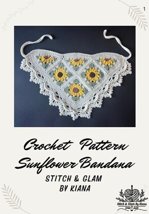 Sunflower Bandana