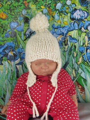 Baby Bobble Superfast Trapper  Hat