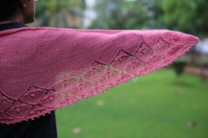 Summer Blooms Shawl