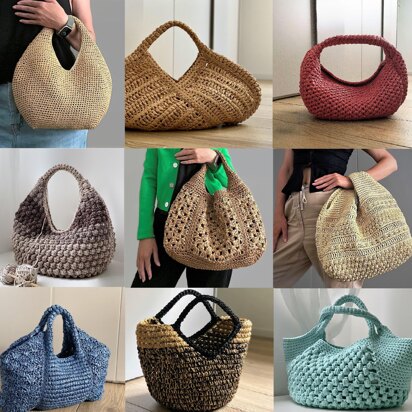 Set of 9 Bag Patterns