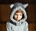 Fox / Wolf Hat Hoodie