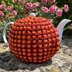 Retro Tweed 4 Cup Teapot Cosy Knitting Pattern.