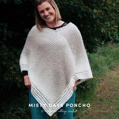 Misty Days Poncho
