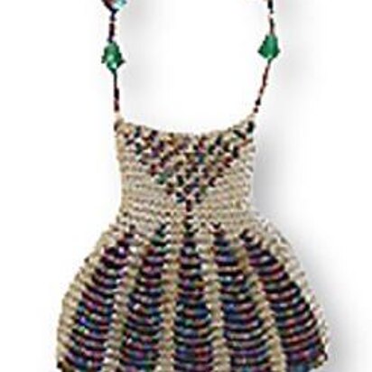 "The Dress" Beaded Knit Amulet Purse