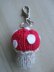 Toadstool Keyring