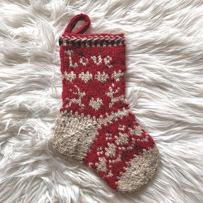 Little Advent Love Stocking