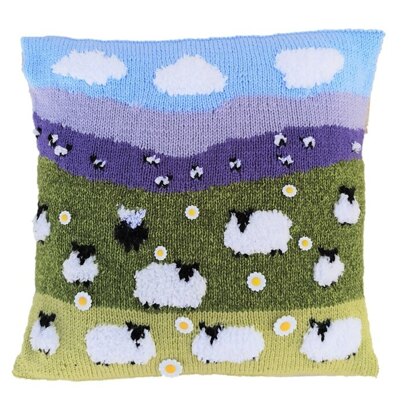 Sheep on the Hillside Cushion