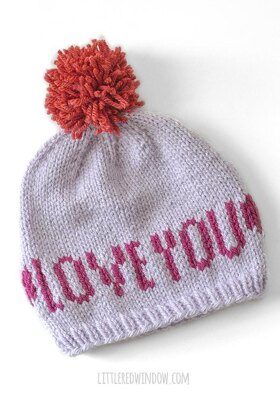 Valentine Love Notes Hats