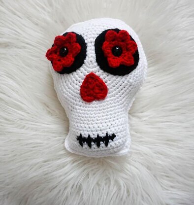 Simple Skull - Sugar Skull Reversible Softie
