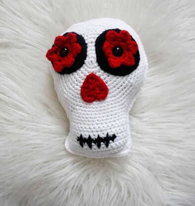 Simple Skull - Sugar Skull Reversible Softie