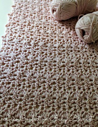Lace Confection Baby Blanket