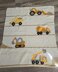 Construction Truck Baby Blanket