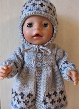 Baby Born Coat and Hat Set