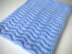 Rippling Waves Knitted Baby Blanket