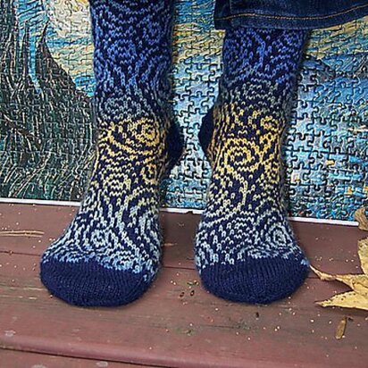 Starry Night Socks