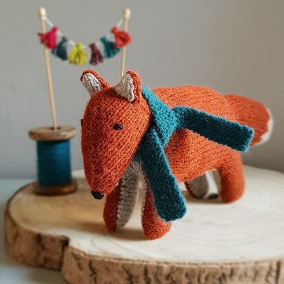 Frank the Fox - knitting pattern