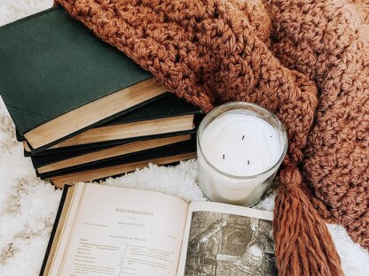 Spiced Cider Throw Blanket