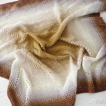 Caramel Whirl Blanket