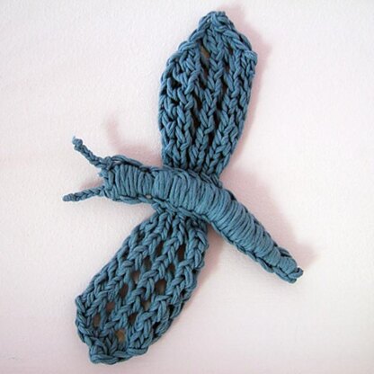 Dragonfly Wall Hanging ECO KNIT!