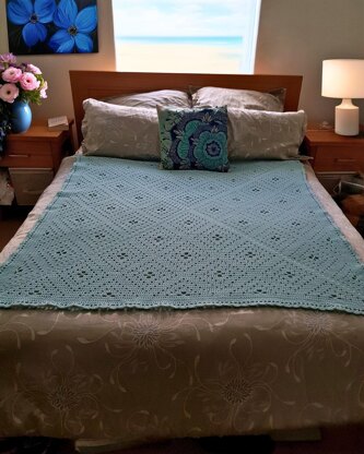 Aidan's Radiating Diamonds Blanket