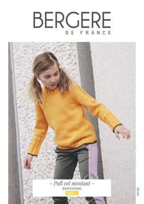 Girl Sweater in Bergere de France Barisienne - M1150 - Downloadable PDF