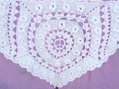 Hippie Wedding Shawl