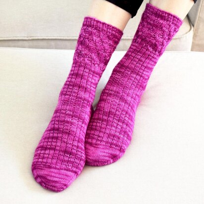 Embossed Socks