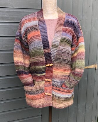 Espresso, Cardigan with Pockets