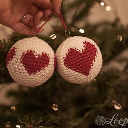 Heart Christmas Bauble