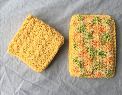 Wash Cloth and Scrubby Sponge