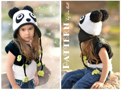 Amanda & Bamboo the Panda Hat