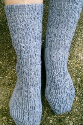 Quincy Cabled Socks