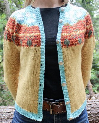 Desert Cliffs Cardigan